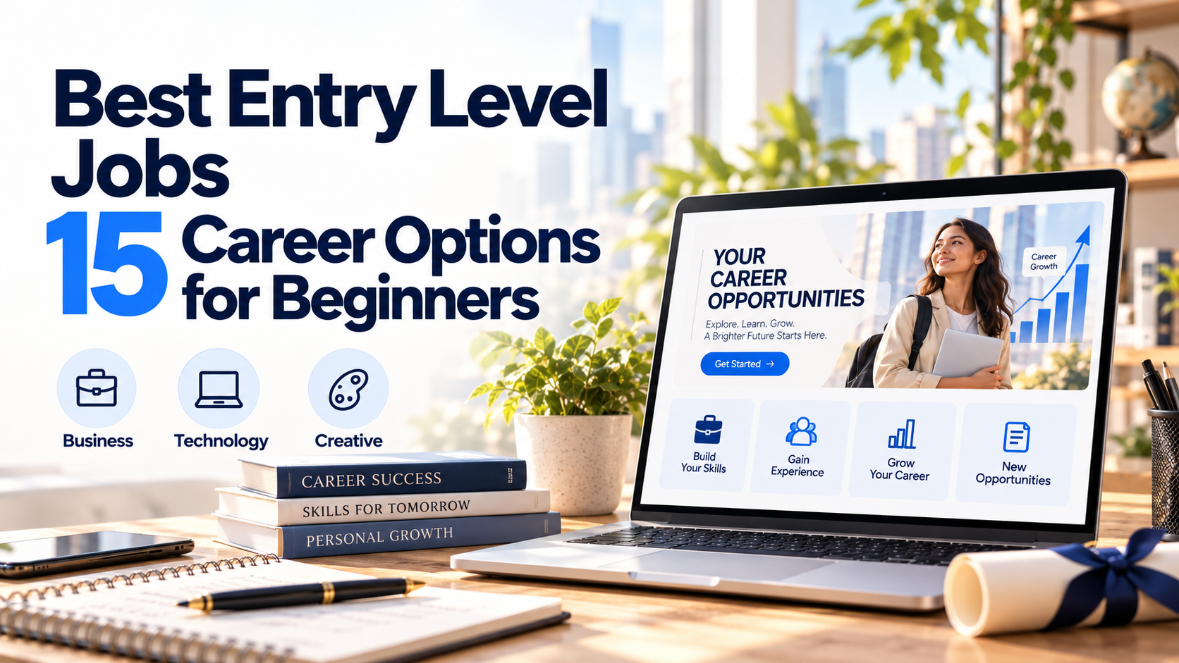 Best Entry Level Jobs: 15 Career Options for Beginners